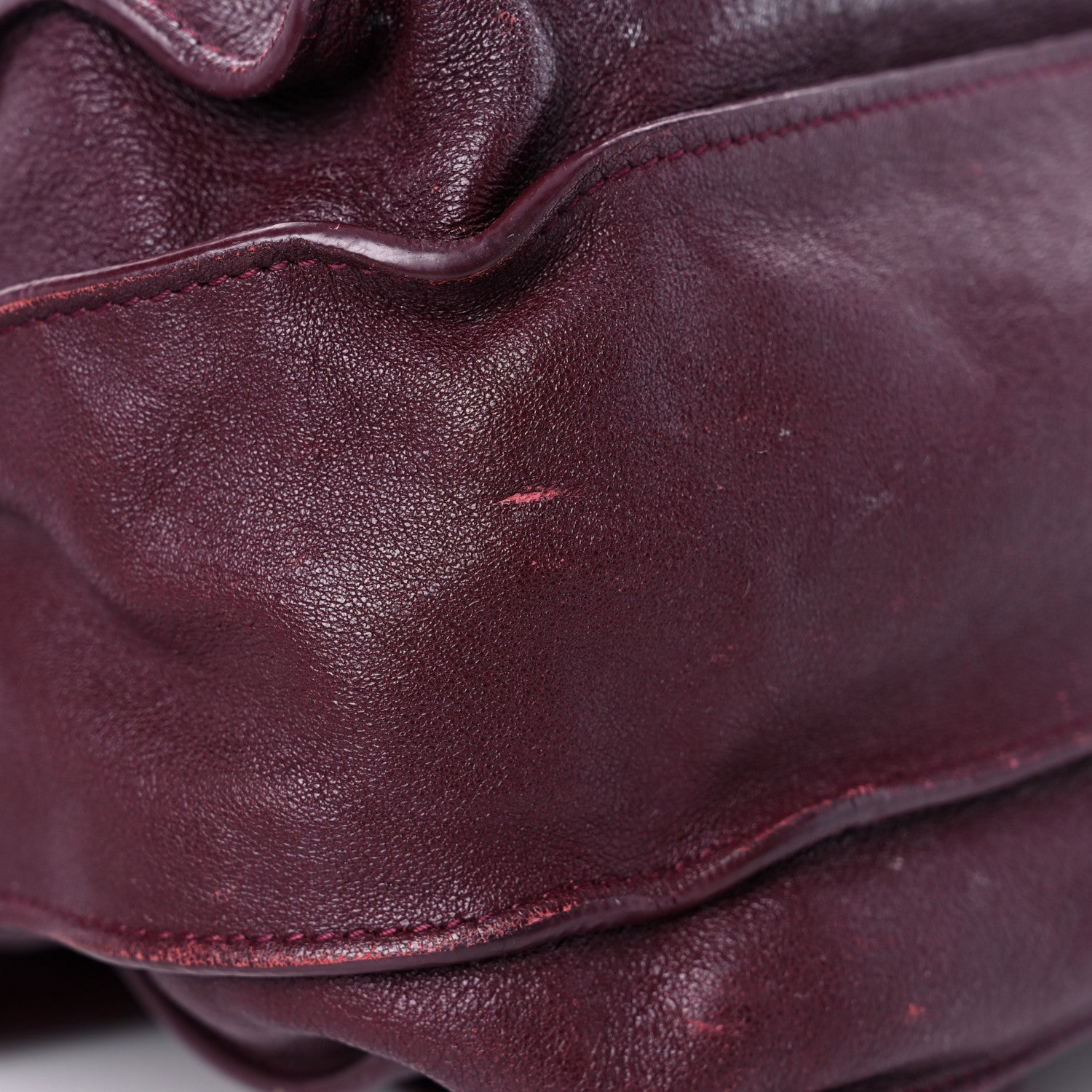 Proenza Schouler Lambskin PS1 Large Satchel Oxblood 28 of 29