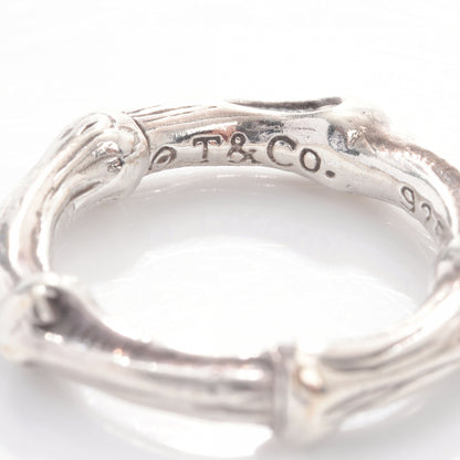 Tiffany Sterling Silver Bamboo Ring 5 3 of 5