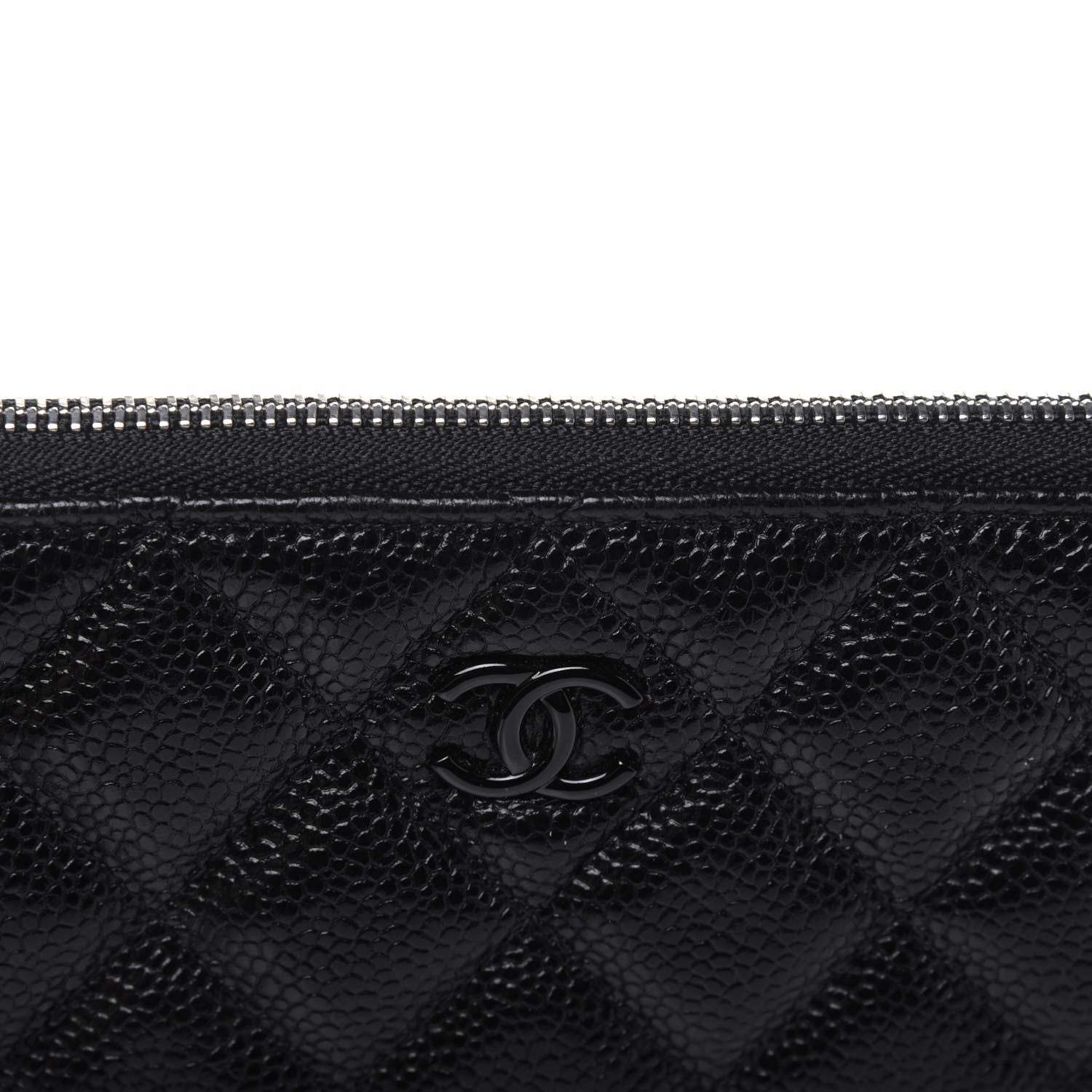 Chanel Caviar Quilted Medium Cosmetic Case So Black 12 of 16