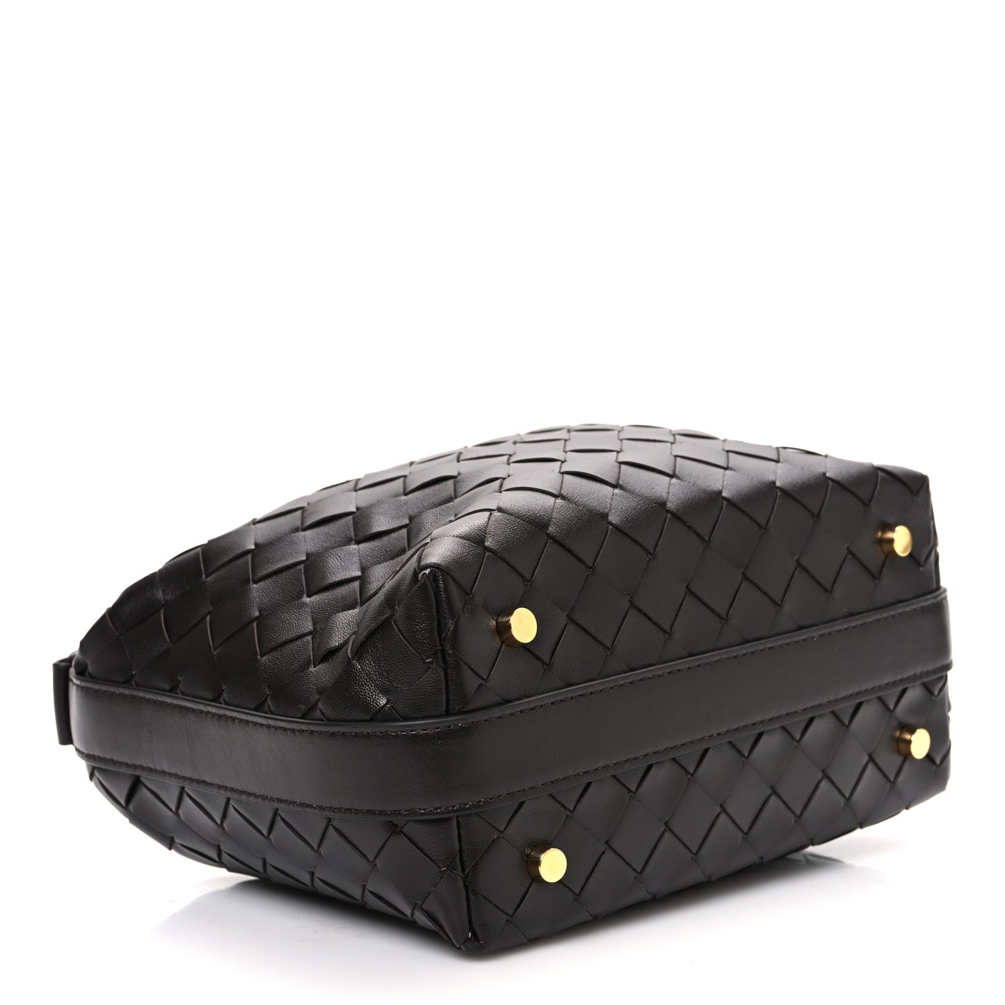 Calfskin Nappa Intrecciato Mini Wallace Fondant