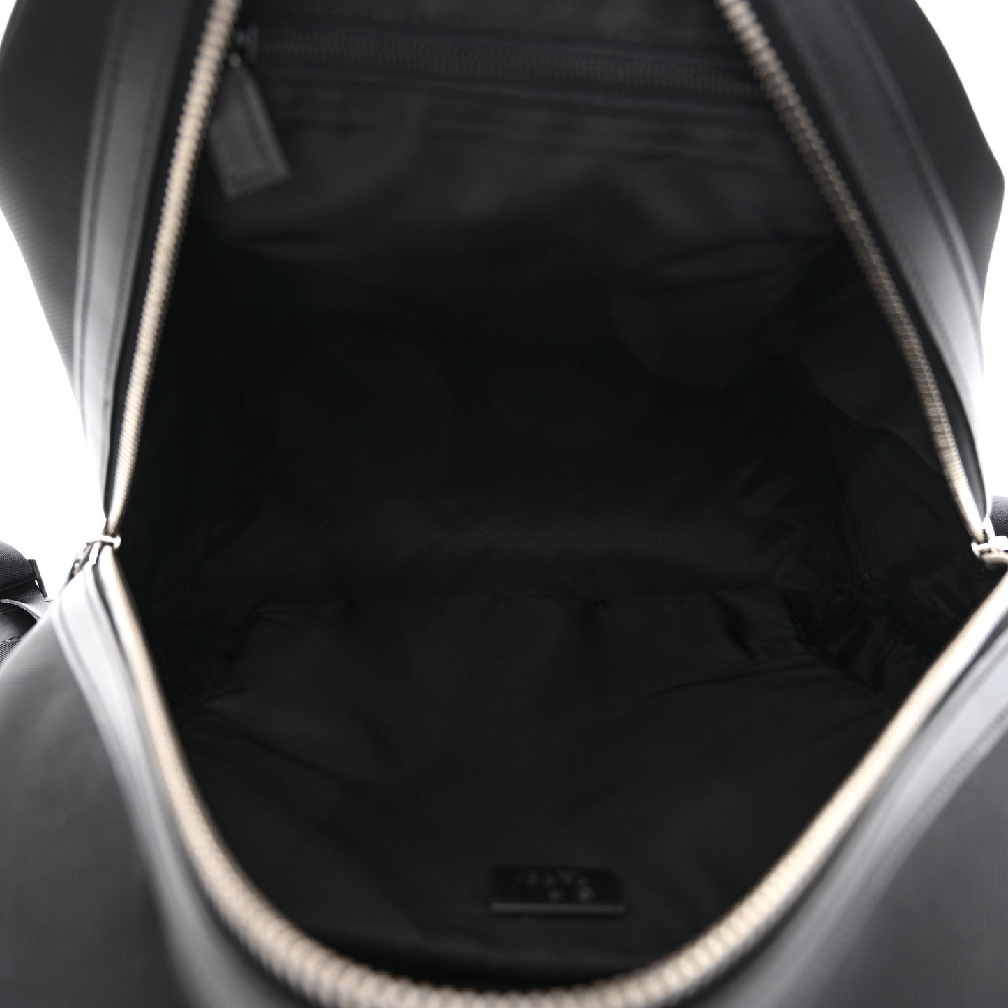 Techno Canvas Web Backpack Black