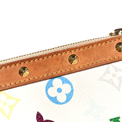 Louis Vuitton Monogram Multicolor Pochette Accessories White 13 of 13