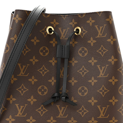 Louis Vuitton Monogram Neonoe MM Black 7 of 10