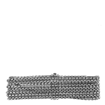 David Yurman Sterling Silver Eight-Row Box Chain Bracelet 1 of 4