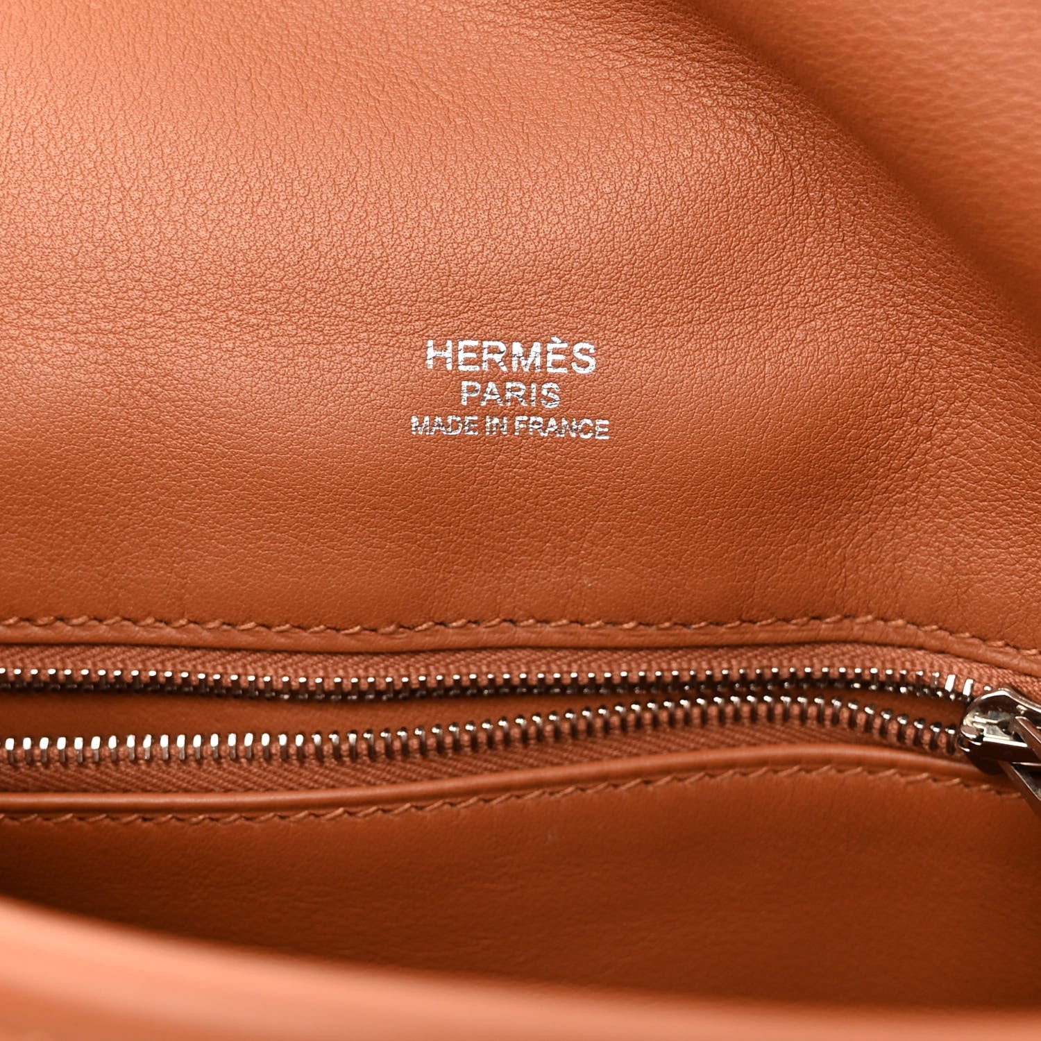 Hermes Veau Swift Mini Sac Berline Gold 6 of 9