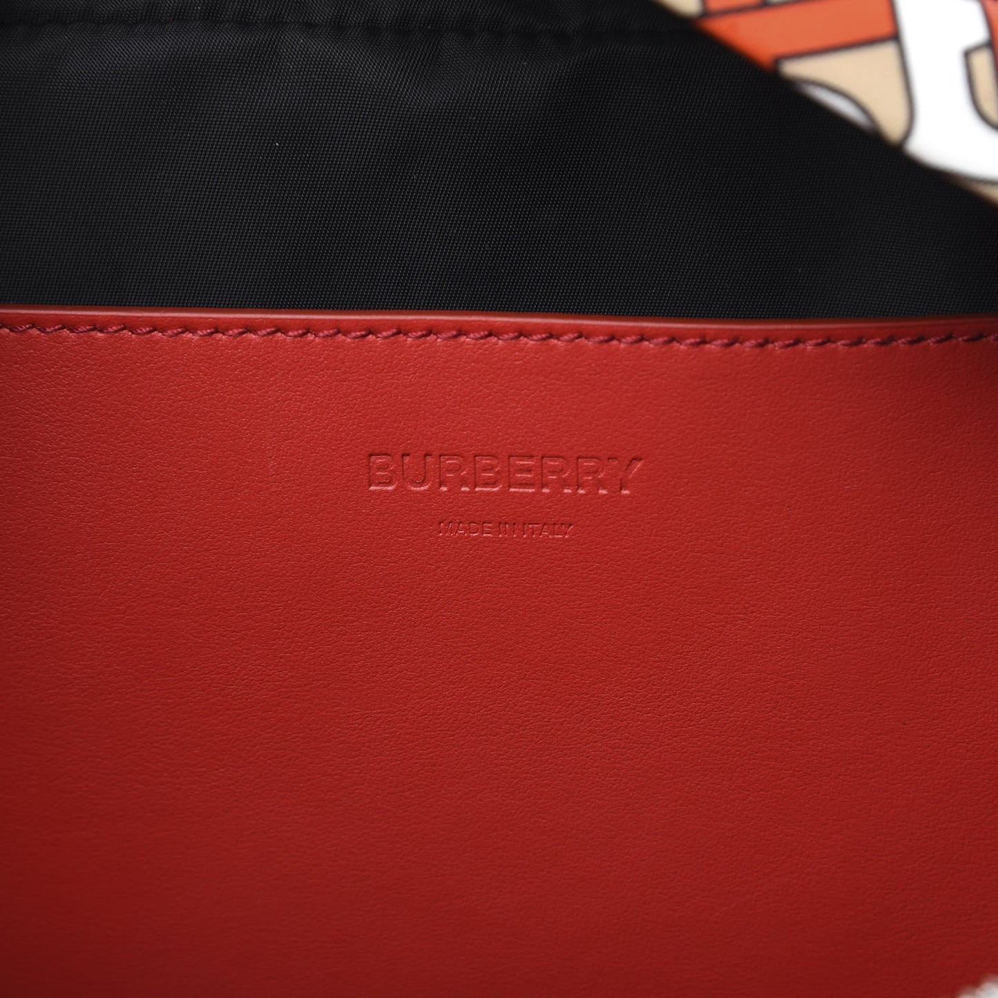 Nylon Monogram TB Sonny Bum Bag Vermillion