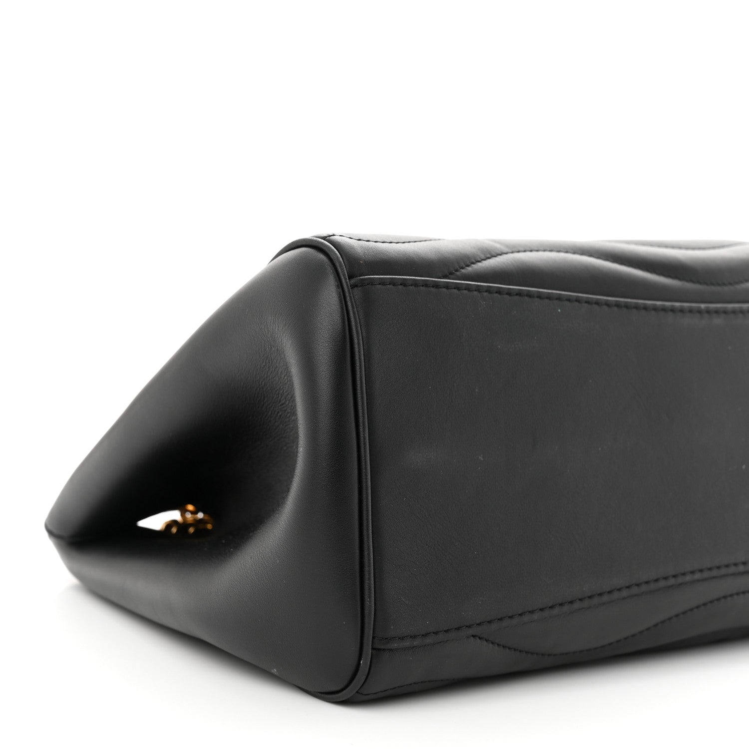 Louis Vuitton Calfskin New Wave Chain Tote Black 8 of 13