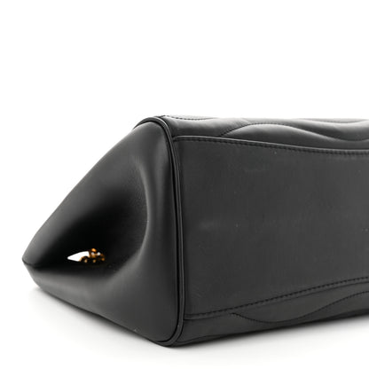 Louis Vuitton Calfskin New Wave Chain Tote Black 8 of 13