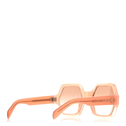 Celine Acetate Octagon Polarized Sunglasses CL401311 Pink 4 of 7