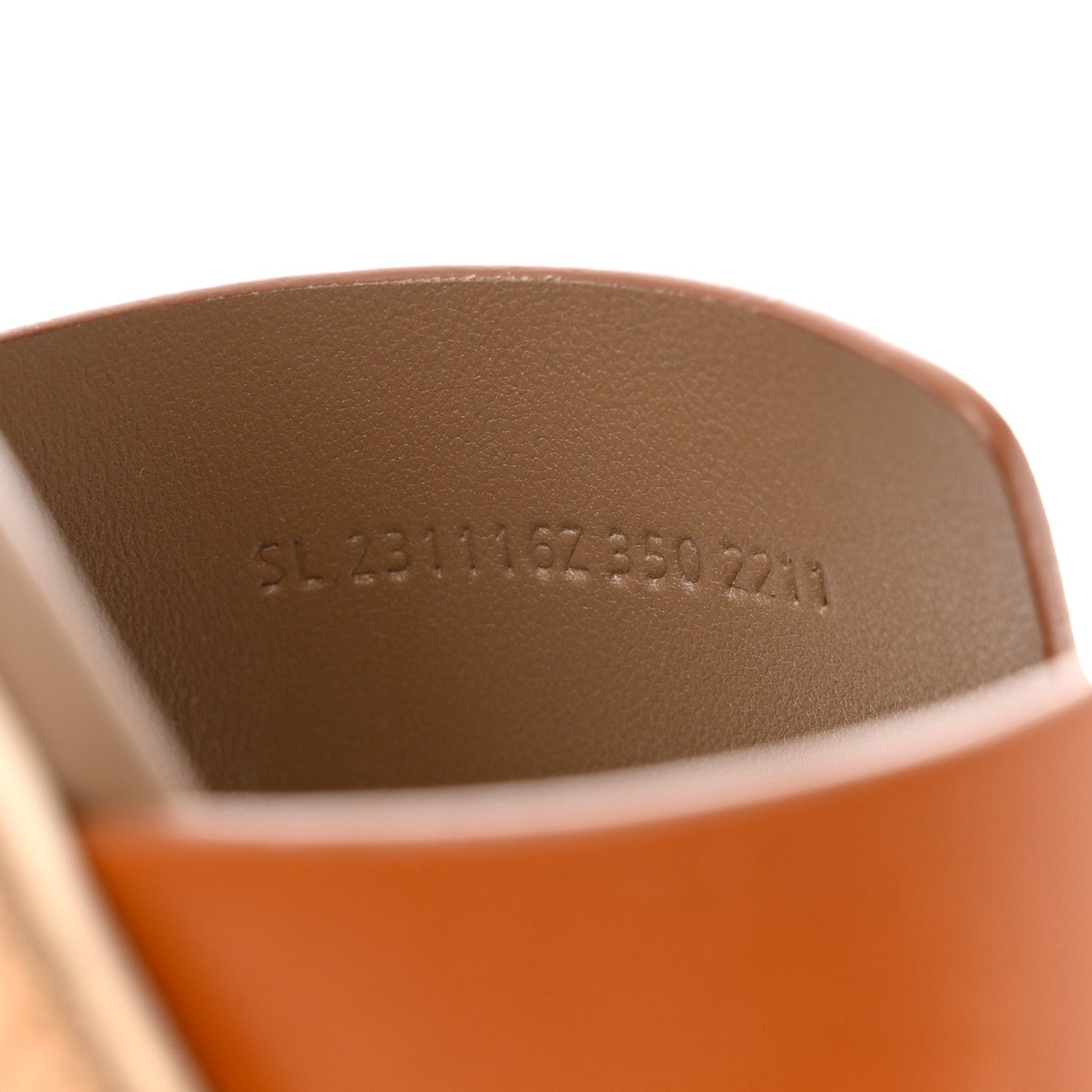 Hermes Calfskin Cork Eze 30 Sandals 35 Marron Glaise 6 of 9