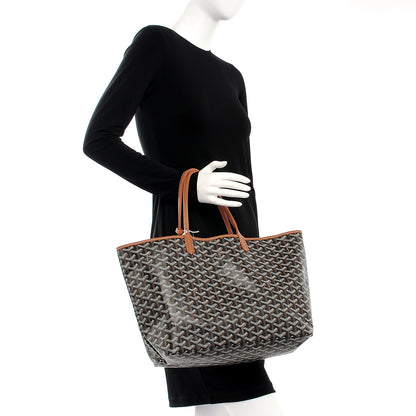 Goyard Goyardine Saint Louis PM Black Gold 2 of 8