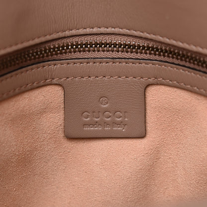 Gucci Calfskin Matelasse Medium GG Marmont Shoulder Bag Porcelain Rose 6 of 11