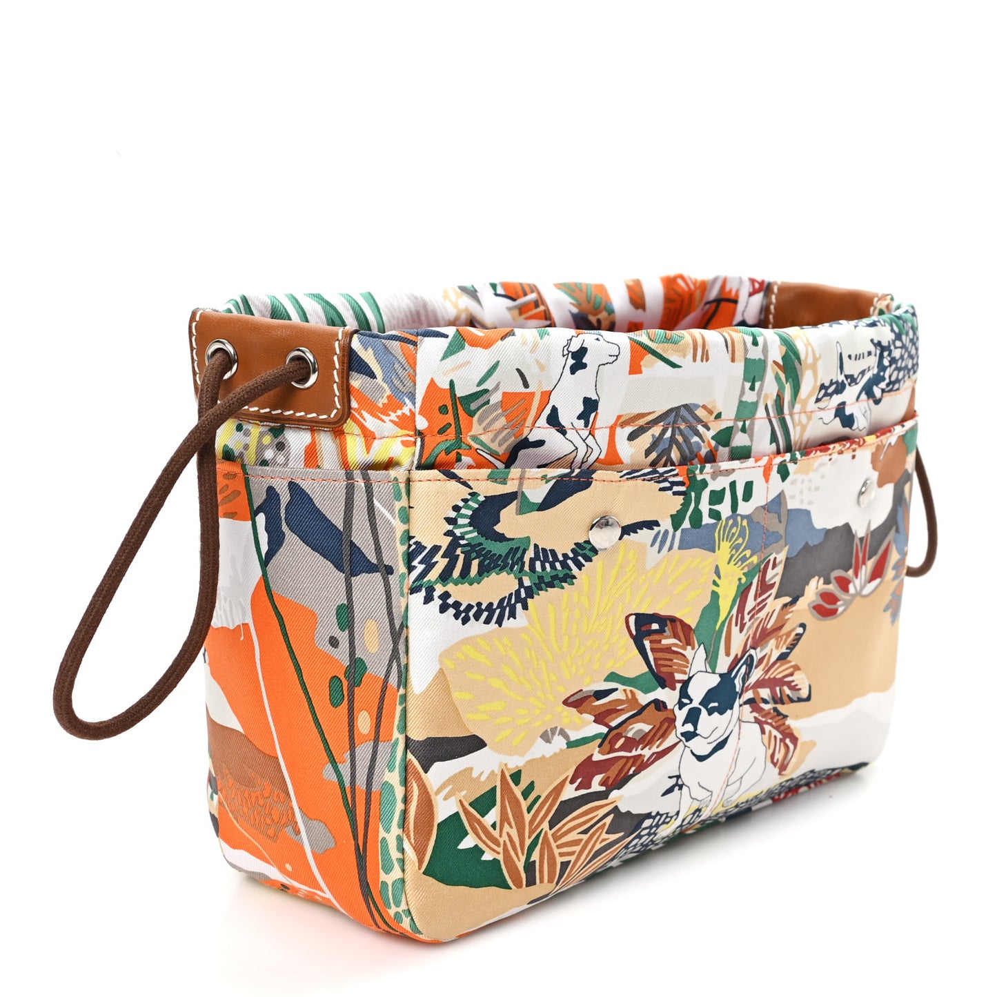 Silk Barenia En Liberte Fourbi 20 PM Orange Gris Mouette Fauve