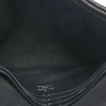Louis Vuitton LOUIS VUITTON Soft Calfskin My Lockme Chain Pochette Black 6 of 10