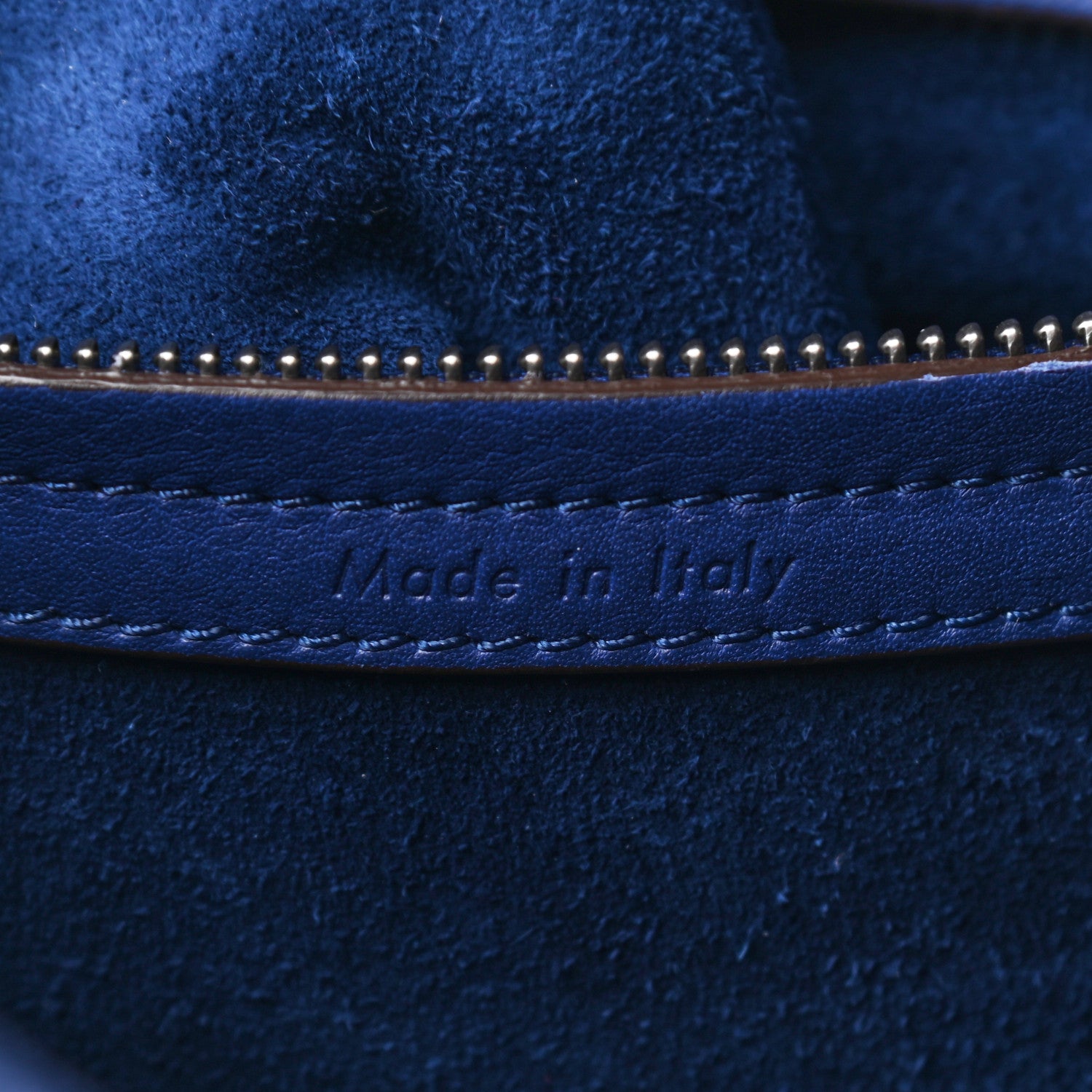 Celine Supple Calfskin Medium Phantom Luggage Indigo 9 of 11