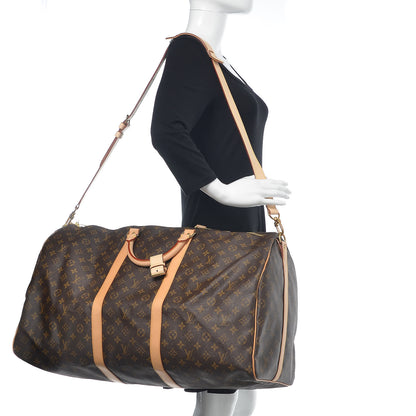 Louis Vuitton Monogram Keepall Bandouliere 60 2 of 13