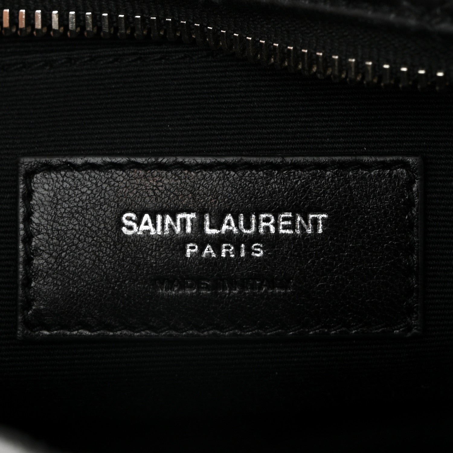 Saint Laurent Calfskin Y Quilted Monogram Mini Loulou Bowling Bag Black 6 of 10
