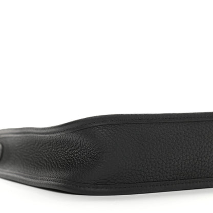 Hermes Taurillon Clemence Evelyne TPM Black 8 of 9