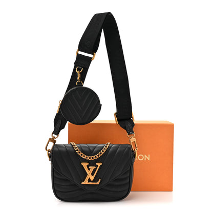Louis Vuitton Calfskin New Wave Multi Pochette Black 12 of 12