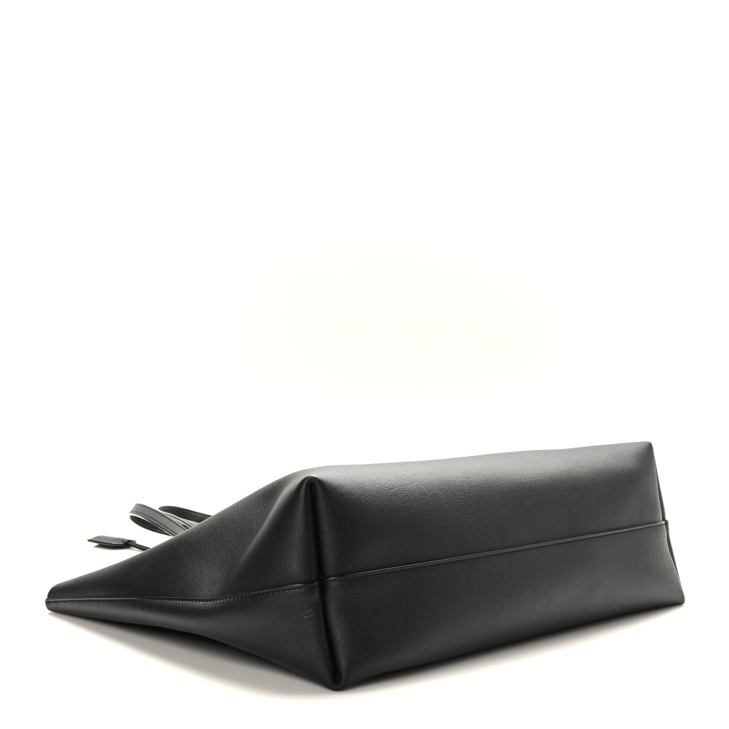 Calfskin Large Shopping Tote Black