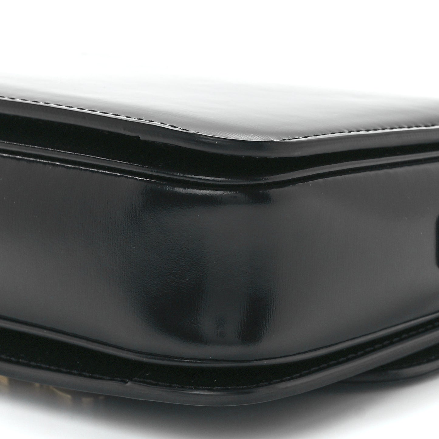 Shiny Calfskin Teen Triomphe Black