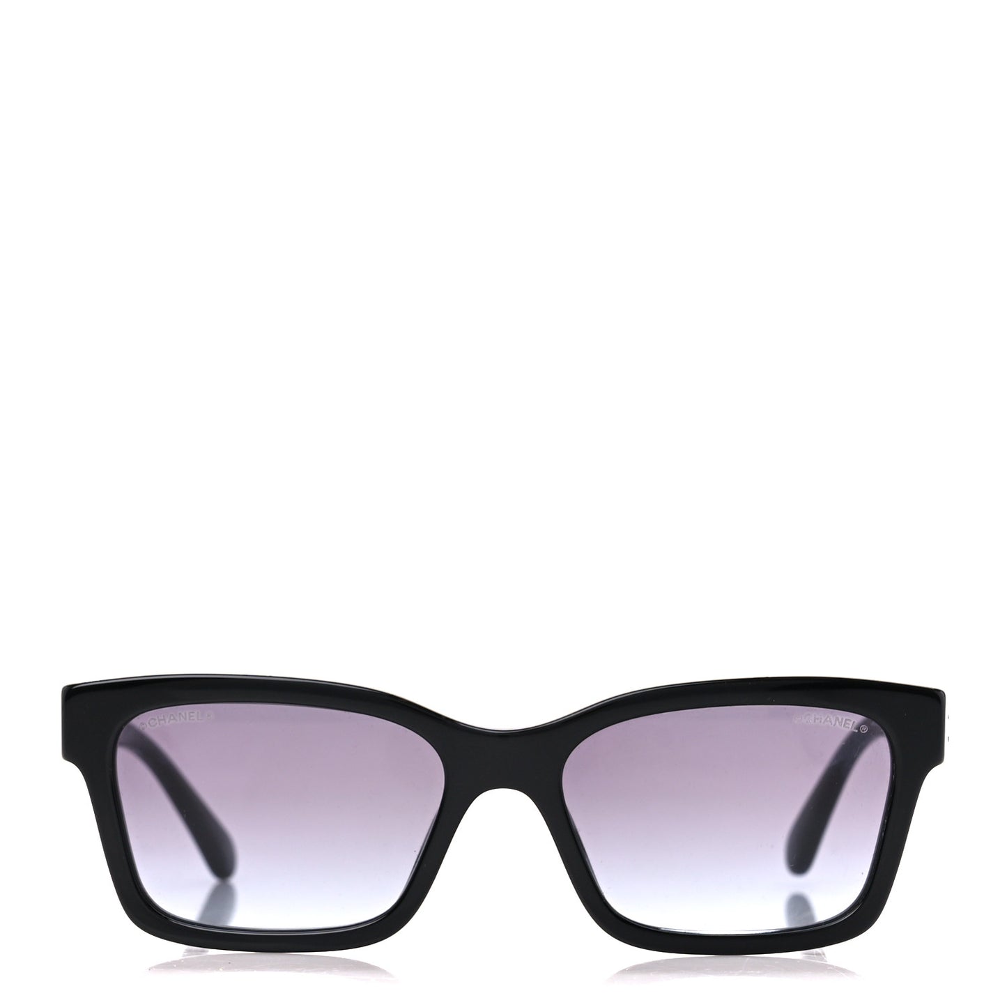 Acetate Square Sunglasses 5417 Black