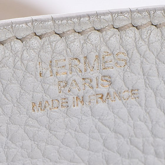 Hermes Taurillon Clemence Birkin 30 White 61 of 104