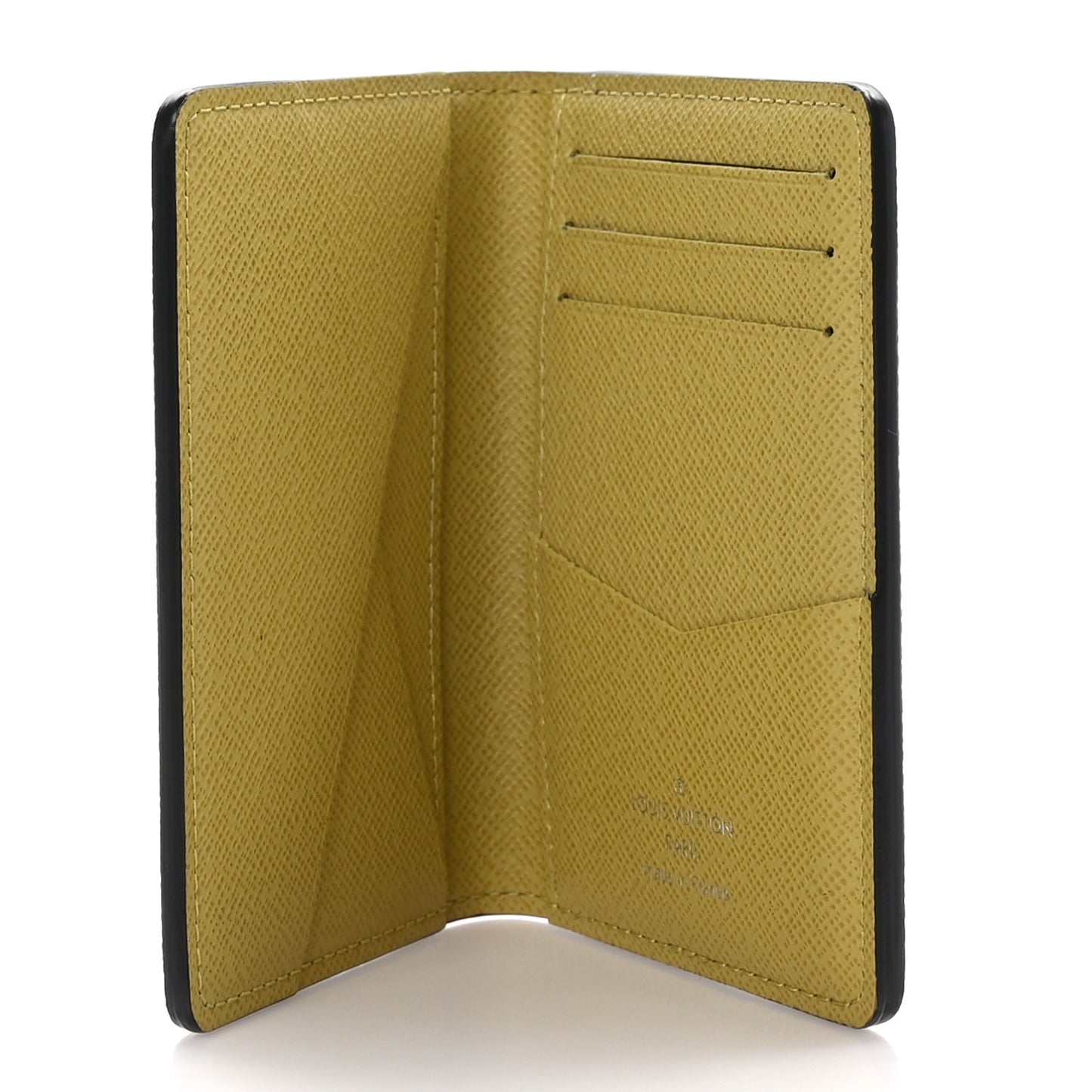 Damier Graphite Stamps Pocket Organizer NM