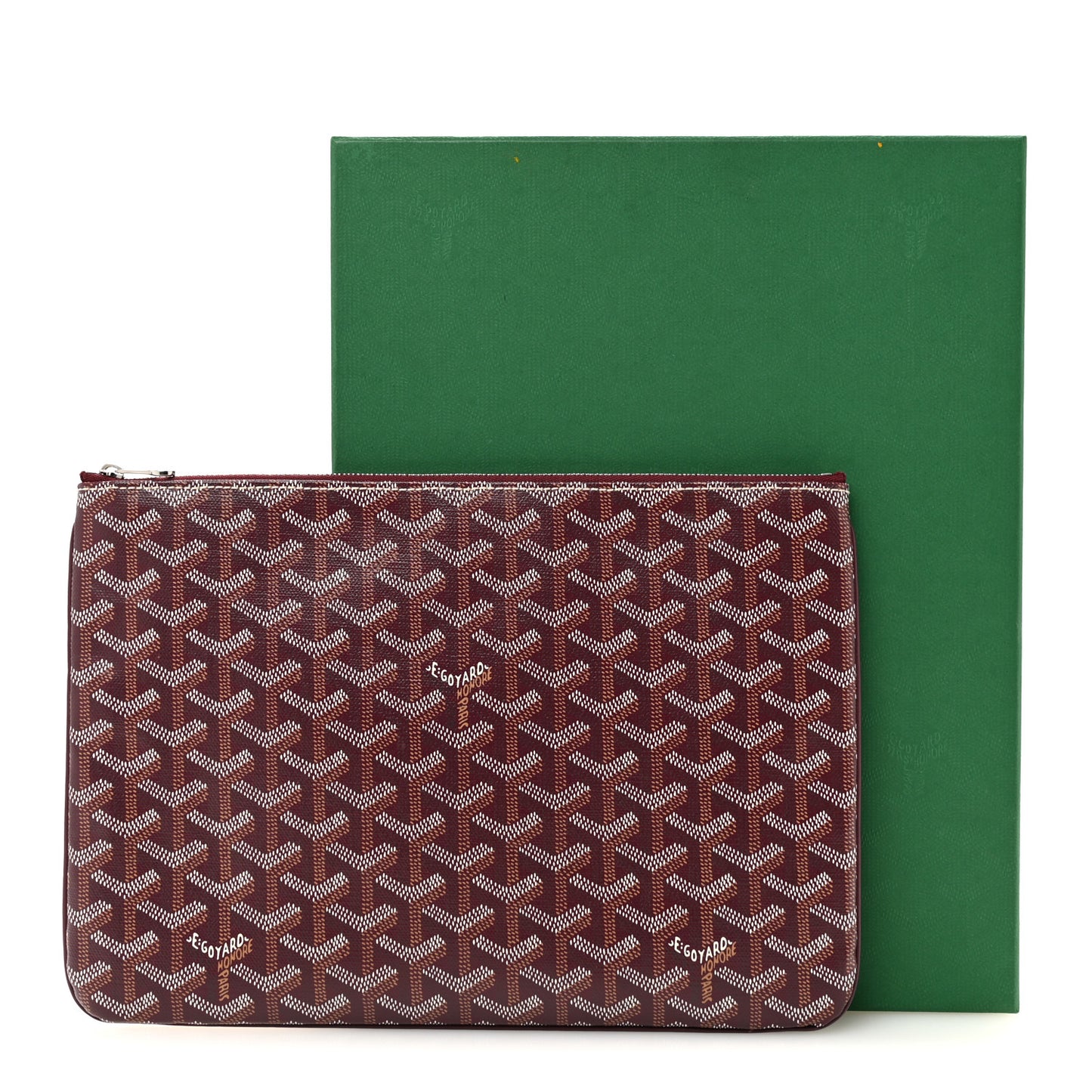 Goyardine Senat Pochette MM Burgundy