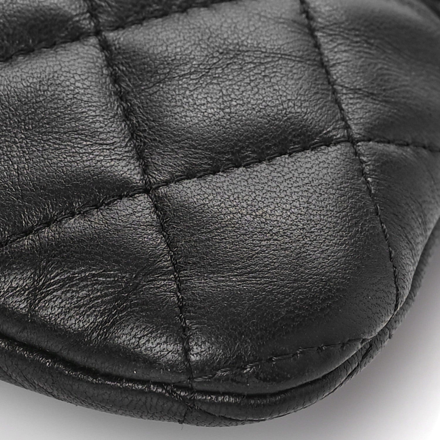 Chanel Caviar Quilted Medium Boy Cosmetic Case Black 9 of 9