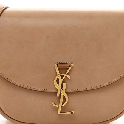 Saint Laurent Smooth Vintage Calfskin Monogram Medium Kaia Satchel Gold 5 of 13