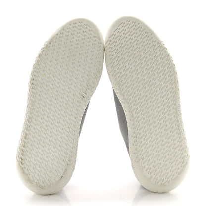 Hermes Epsom Technical Canvas Mens Vitesse Sneakers 42 Orange Multicolor 5 of 9