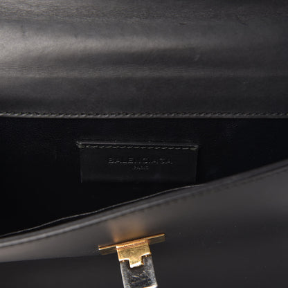 Balenciaga Smooth Calfskin Le Dix Makeup Bag Black 6 of 14
