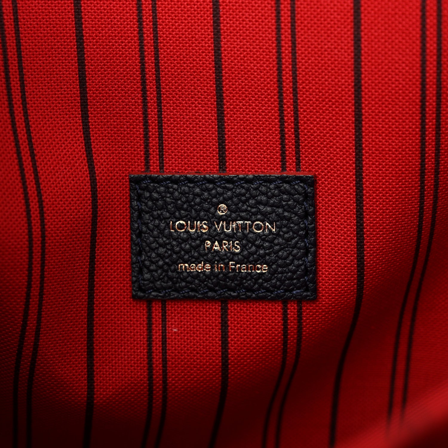 Louis Vuitton Empreinte Pochette Metis Marine Rouge 6 of 10