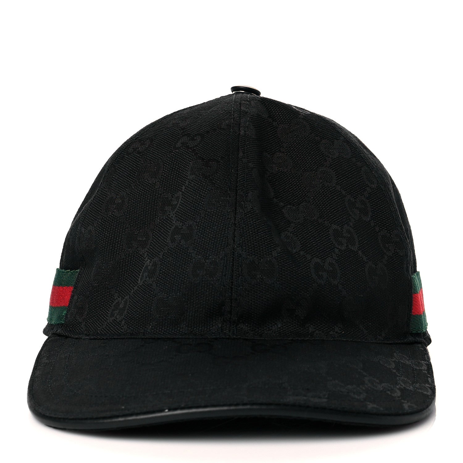 Gucci Monogram Web Baseball Hat L Black 2 of 9