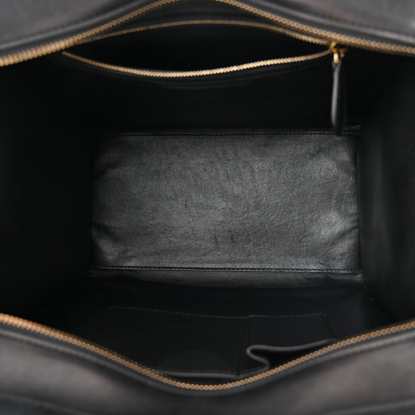 Smooth Calfskin Suede Mini Tri-Color Luggage White