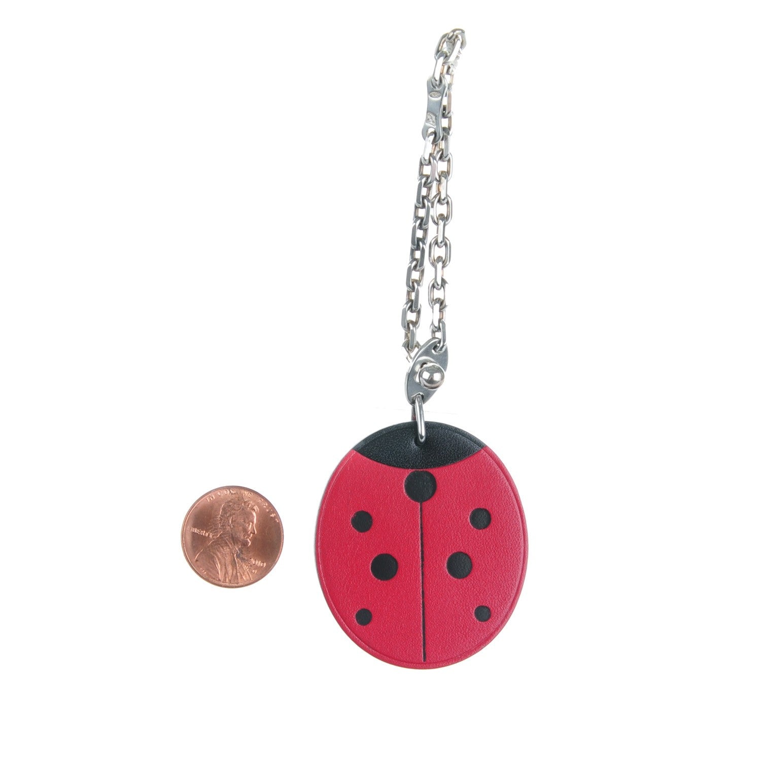 Hermes Box Lucky Ladybug Key Ring 2 of 4