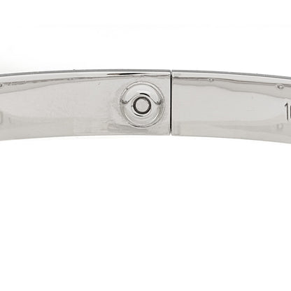 Cartier 18K White Gold 4 Diamond LOVE Bracelet 16 3 of 8