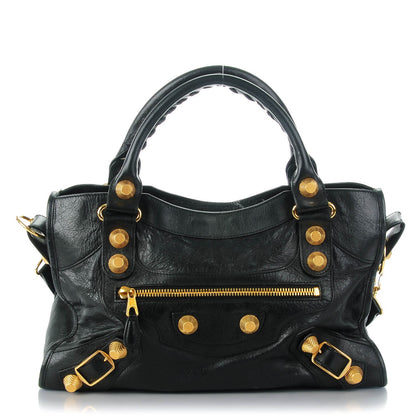 Balenciaga Agneau Giant 21 Gold Hardware City Black 1 of 7