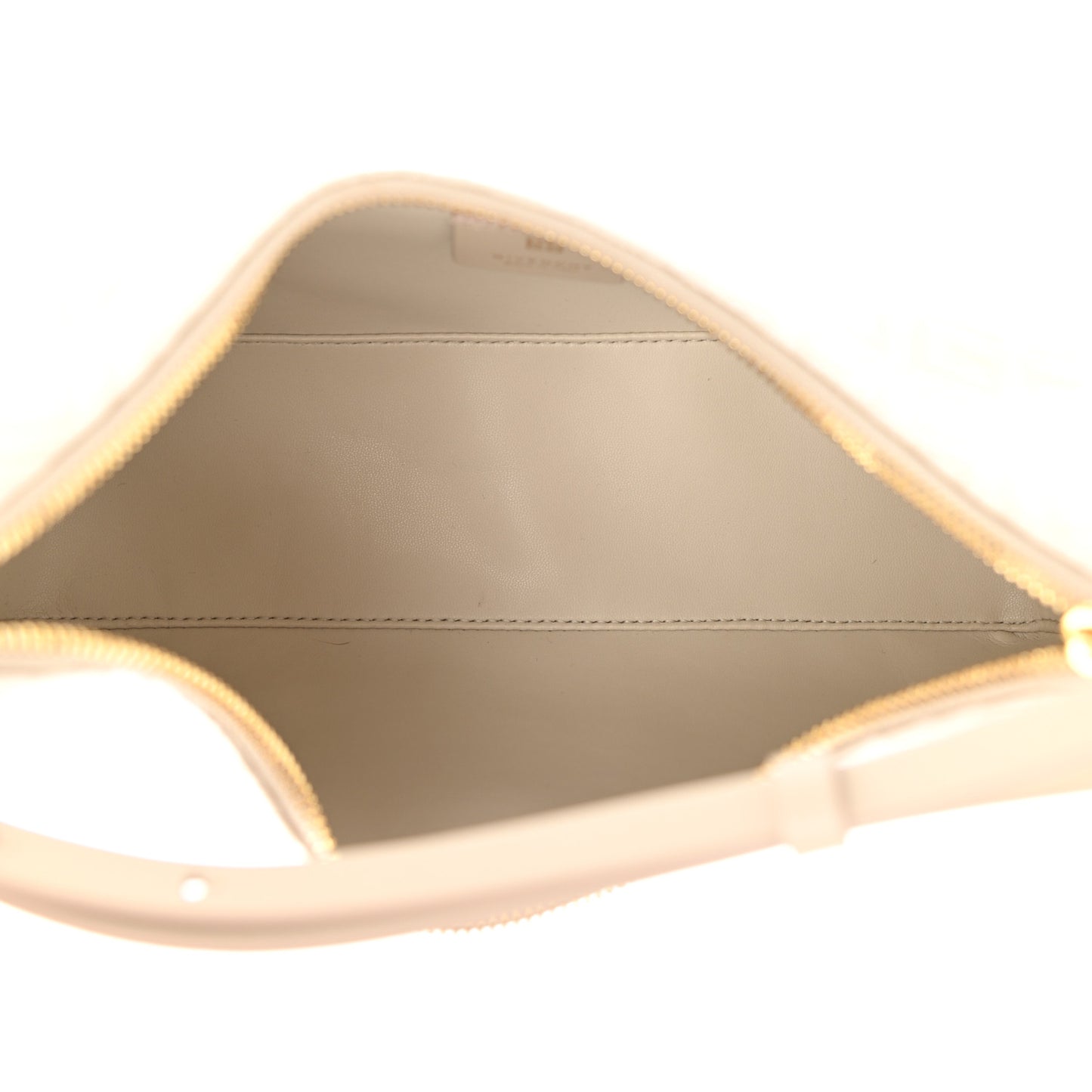 Coated Canvas Logo 4G Embossed Small Moon Cut Out Shoulder Bag Natural Beige
