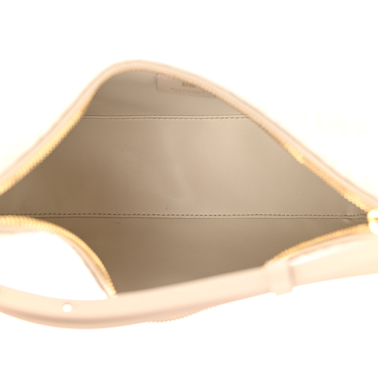 Givenchy Coated Canvas Logo 4G Embossed Small Moon Cut Out Shoulder Bag Natural Beige 5 of 10