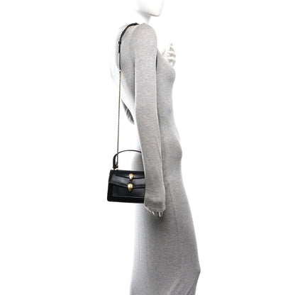 Bulgari X ALEXANDER WANG Calfskin Serpenti Forever Belt Bag Black 3 of 10