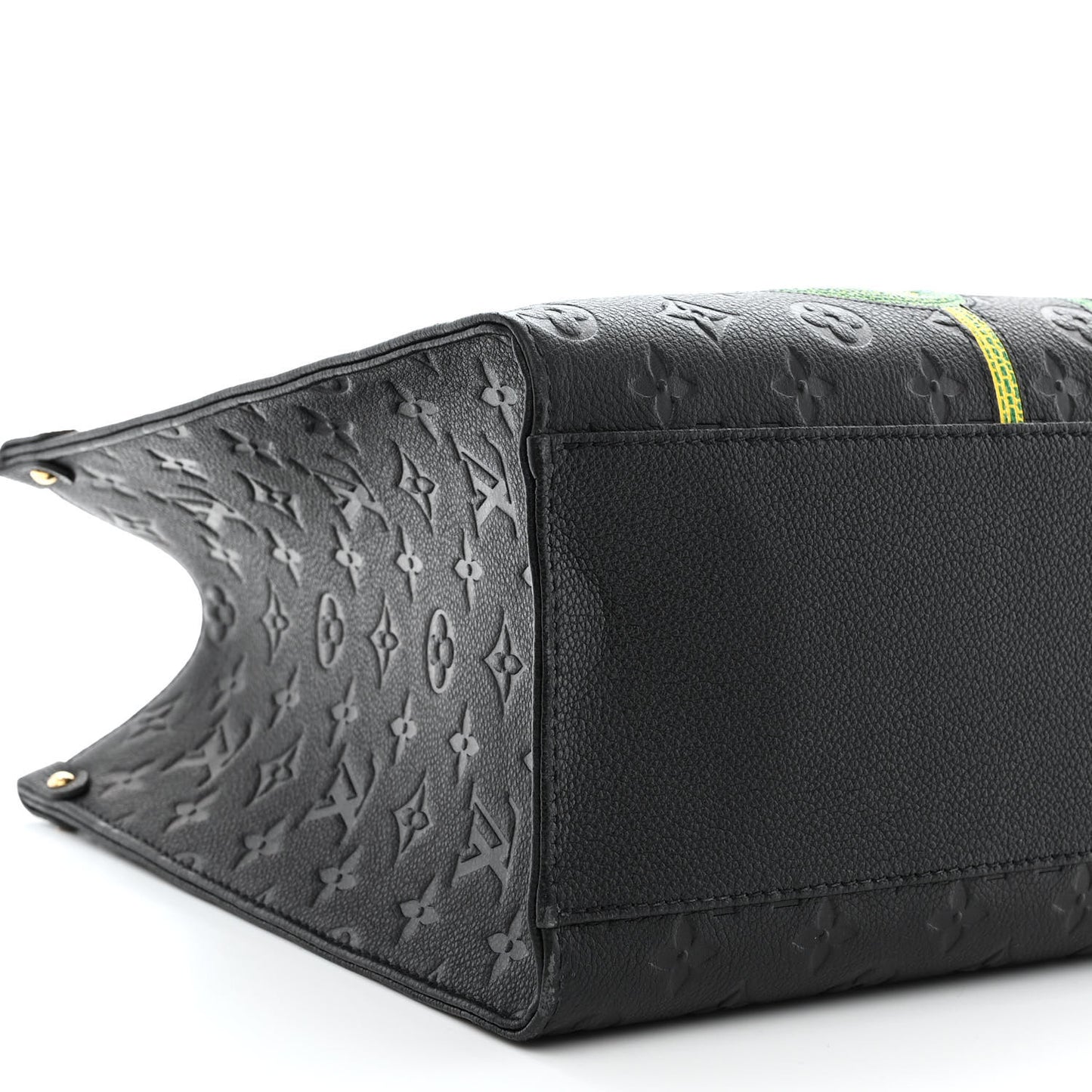 LV X YK Empreinte Inlaid Kusama Flowers Onthego MM Black