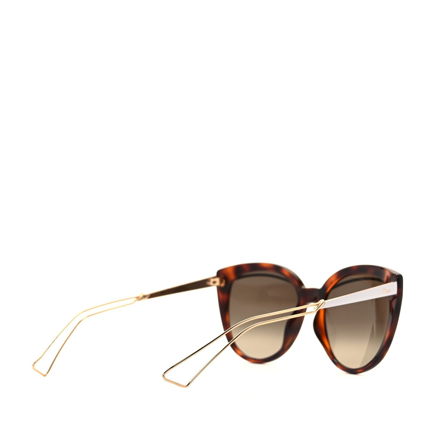 Cat Eye Liner Sunglasses Tortoise