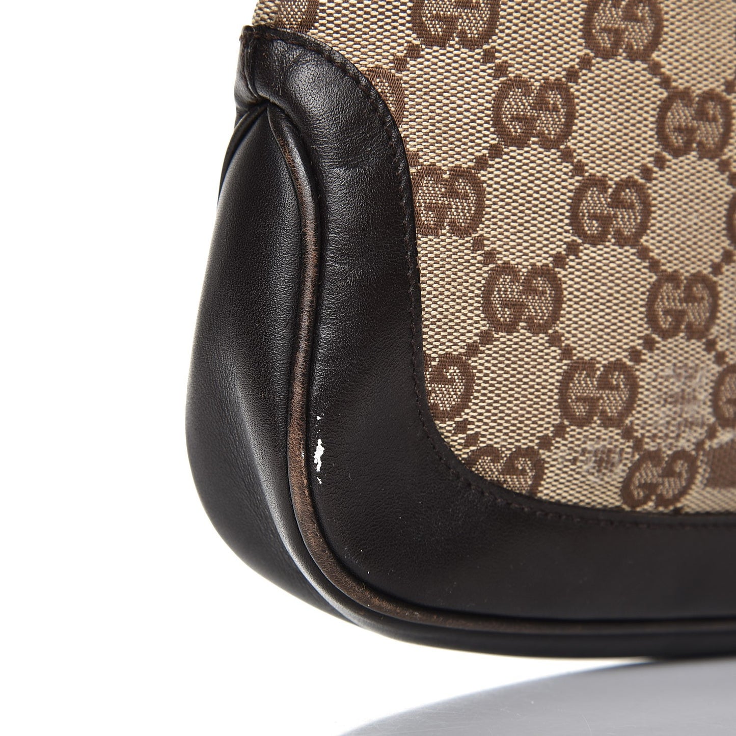 Monogram Web Small Jackie O Hobo Dark Brown