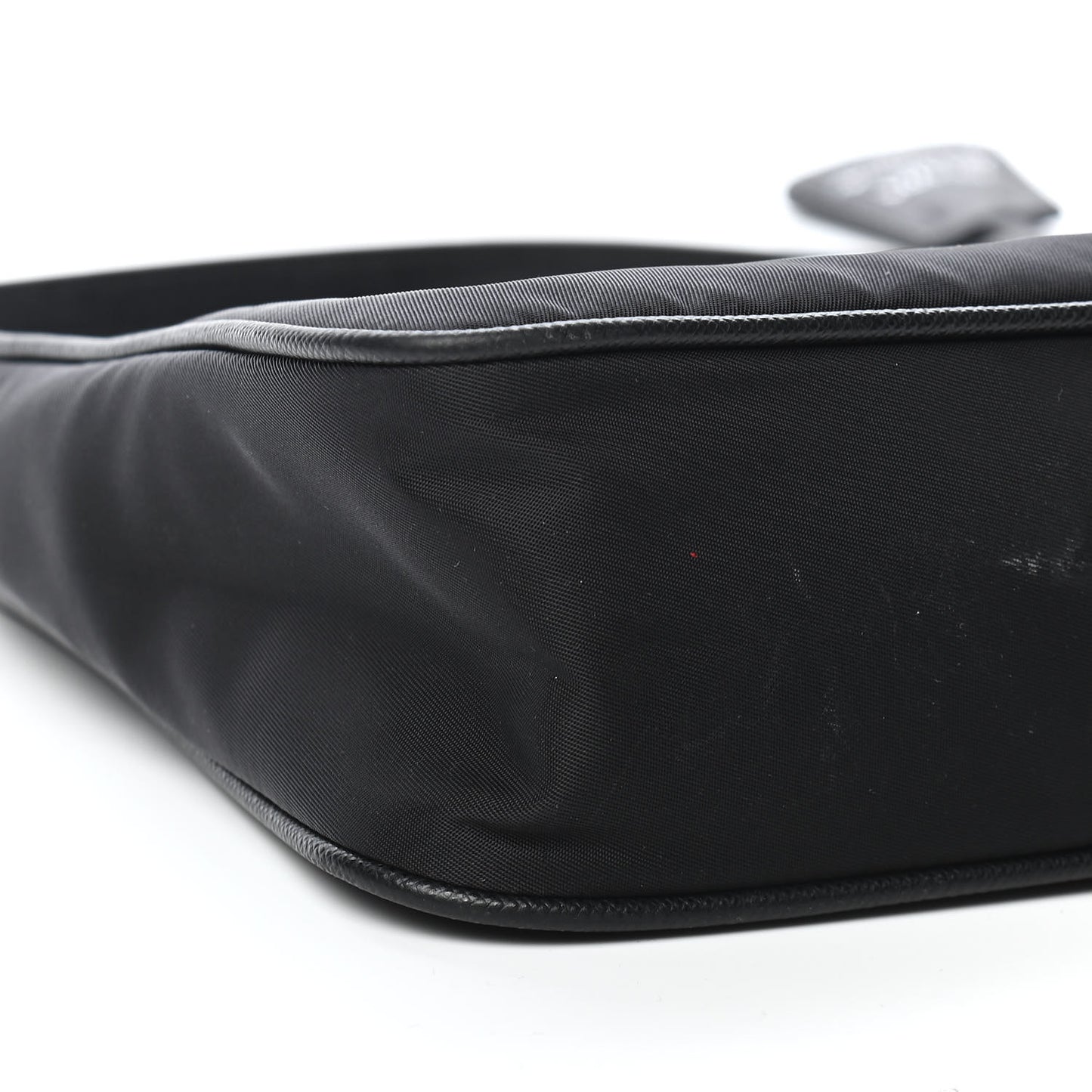 Tessuto Nylon Saffiano Mini Re-Edition 2005 Bag Black