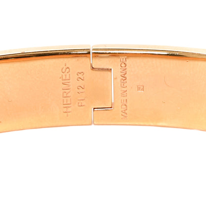 Hermes Enamel Narrow Print Brides de Gala Love Clic Clac H Bracelet PM Confettis 4 of 5