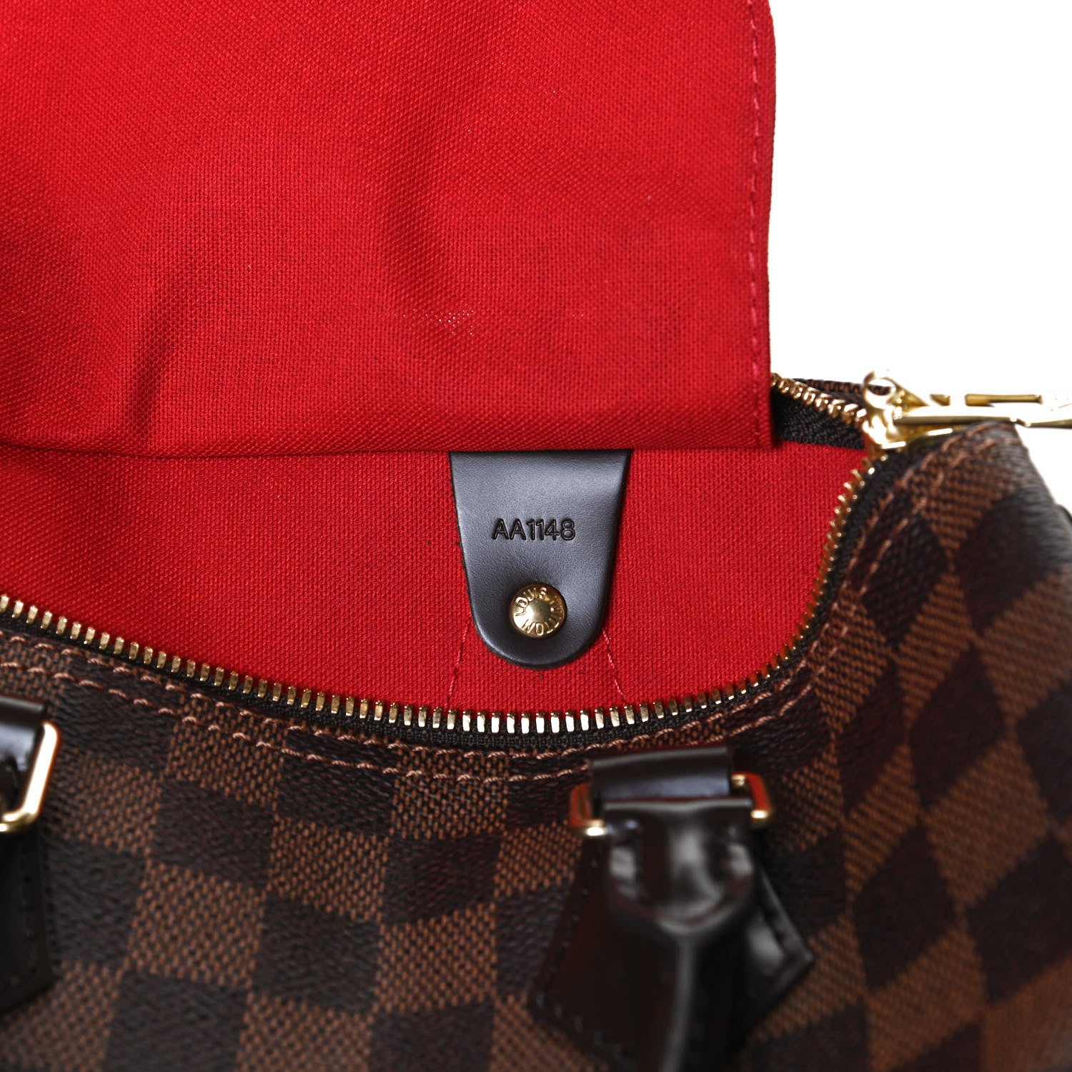 Louis Vuitton Damier Ebene Speedy Bandouliere 25 7 of 10