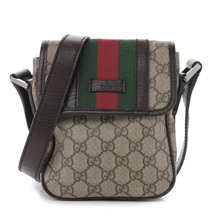 Gucci GG Plus Monogram Web Small Flap Messenger Bag 2 of 26