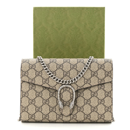 Gucci Calfskin GG Matelasse Chain Wallet Beige Taupe 11 of 11